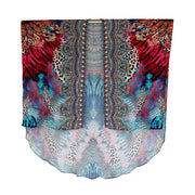 Embellished Short Front Kimono Top - Shine
