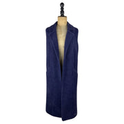 Willow Faux Fur Long Length Waistcoat Gilet