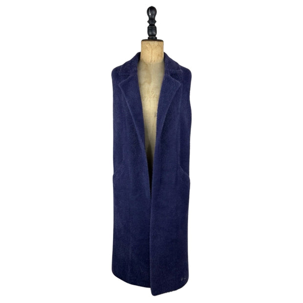 Willow Faux Fur Long Length Waistcoat Gilet